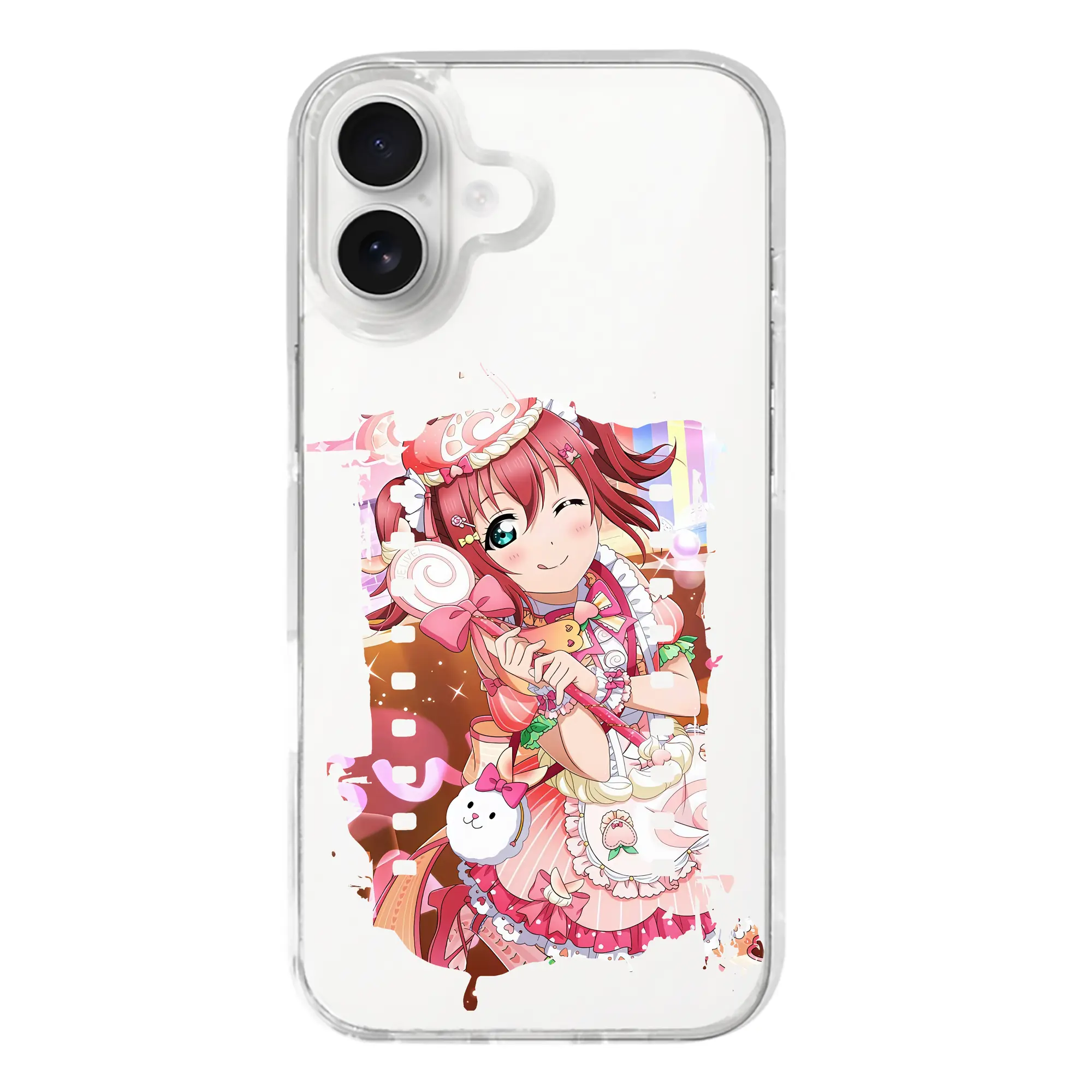 Love Live! グッズ,黒澤ルビィ - iPhone 17シリーズ 透明スマホケース – 薄型・耐衝撃・精密フィット保護カバー